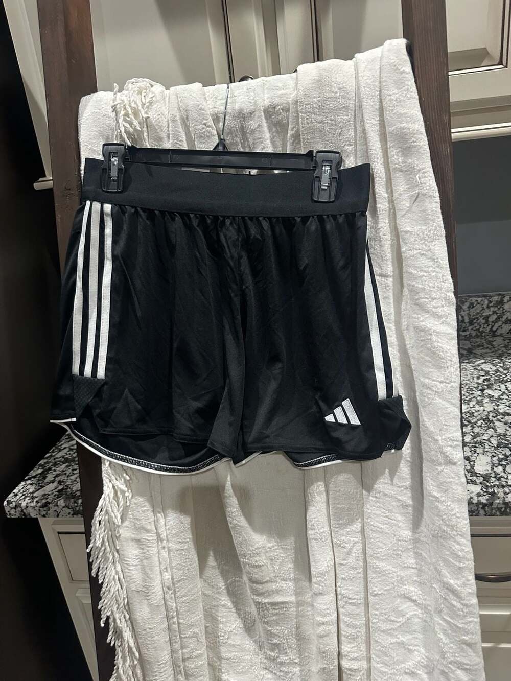 Adidas Tiro 23 Size M Black White Shorts